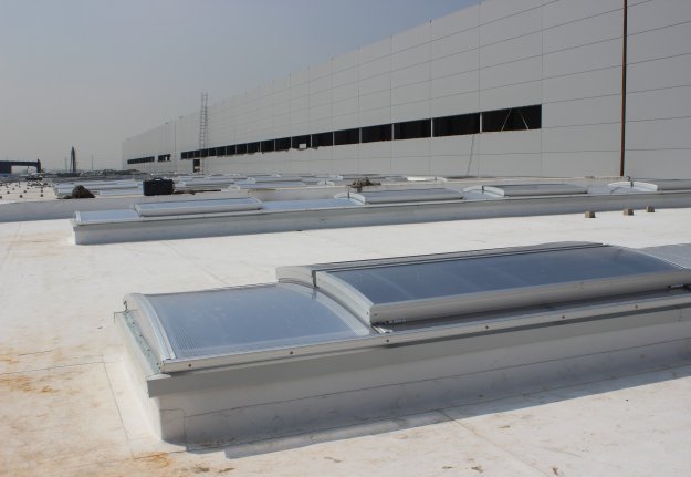 一字型消防電動排煙天窗